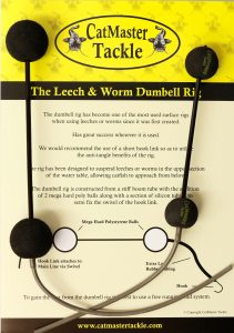 Leech & Worm Dumbells Black