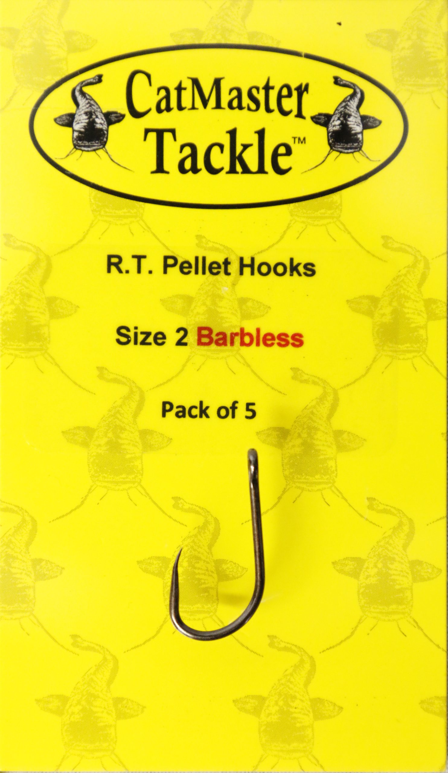 R.T. Pellet Hooks Size 2B/L Barbless