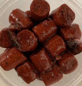 Glugged Red Fish Sauce Boilie/Pellet (25)