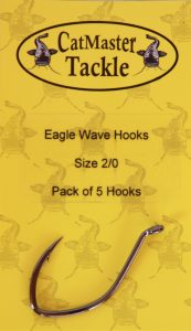 Eagle Wave (Maruto) Hooks Size 2/0 Barbed