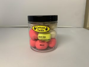 Hi Vis Pop Ups Oily Fish/Crustaceans Combo (Dumbells) 28mm Mixture